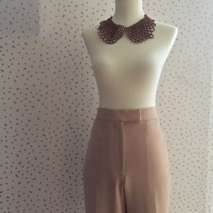 Ann Taylor Flare Khaki Pants